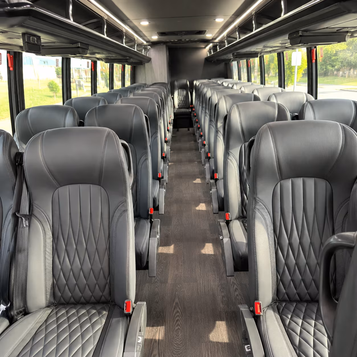 can i book a one way a round trip or a multi day package for a bus rental in sugar land