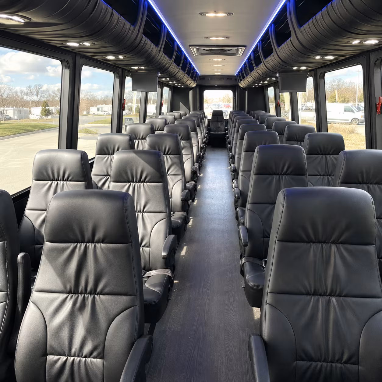sprinter van and minibus rentals for intimate sugar land weddings