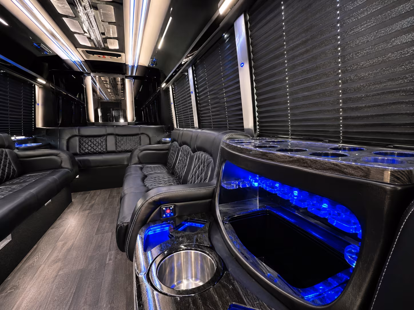 sugar land holiday party bus rental