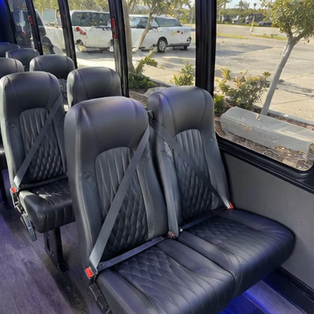 sugar land private event transportation onboard seating