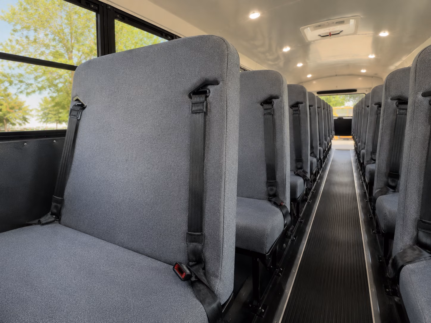 sugar land school bus interior